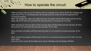 Countdown Timer Circuit Diagram with 7 Segment Display | PPT