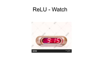 ReLU - Watch
 