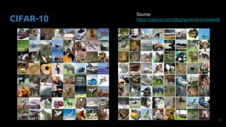 CIFAR-10
Source:
https://openai.com/blog/generative-models/
15
 
