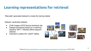 Image Retrieval (D4L5 2017 UPC Deep Learning for Computer Vision) | PDF