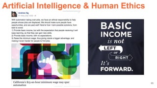 65
ArtificiaI Intelligence & Human Ethics
 