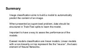 Deep Learning for Computer Vision: Image Classification (UPC 2016) | PDF