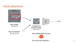 Deep Learning for Computer Vision: Attention Models (UPC 2016) | PDF
