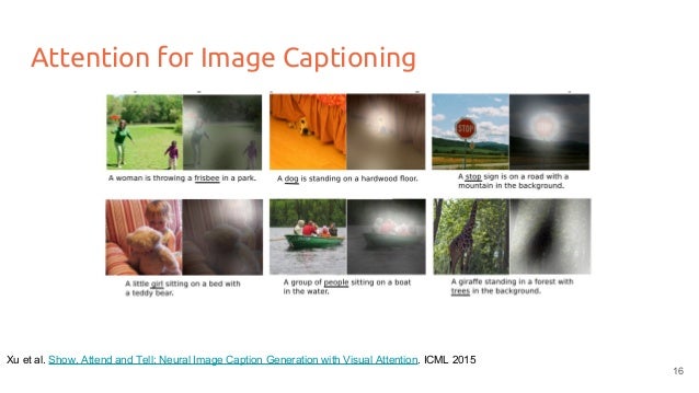 Deep Learning For Computer Vision Attention Models Upc 2016 Deep Learning For Computer Vision Attention Models Upc 2016