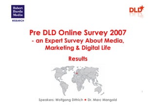 DLD trends 2007