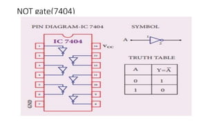 NOT gate(7404)
 