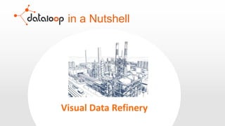 in a Nutshell
Visual Data Refinery
 