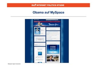 Obama auf MySpace




Bildquelle: Eigener Screenshot
 