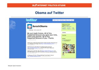 Obama auf Twitter




Bildquelle: Eigener Screenshot
 