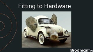 Fitting to Hardware
 