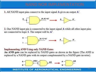NAND NOR IMPLEMENTATION
107
 