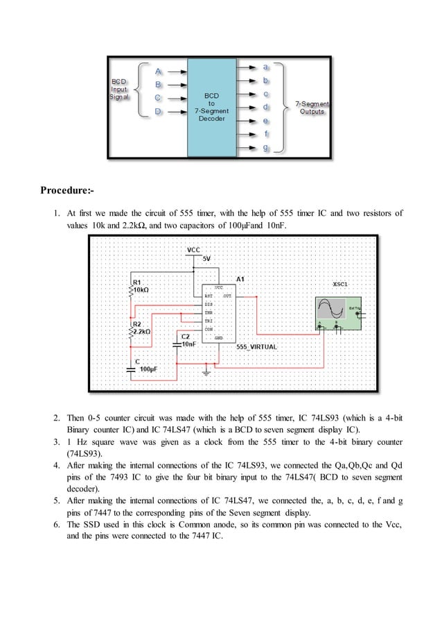 Design A Digital Clock Using Logic Gates Digital Clock Using Logic Gates