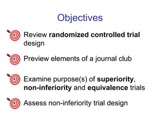 Superiority Design Superiority, Equivalence, and Non-Inferiority Trial Designs | PDF