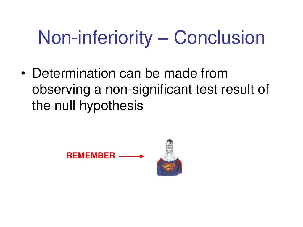 Superiority Equivalence And Non Inferiority Trial Designs