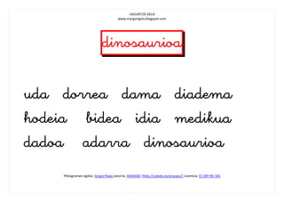 LAGUNTZA GELA
                                        www.margarigela.blogspot.com




                               
                   



     Piktogramen egilea: Sergio Palao jatorria: ARASAAC (http://catedu.es/arasaac/) Lizentzia: CC (BY-NC-SA)
 