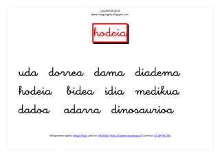 LAGUNTZA GELA
                                        www.margarigela.blogspot.com




                                           
                   



     Piktogramen egilea: Sergio Palao jatorria: ARASAAC (http://catedu.es/arasaac/) Lizentzia: CC (BY-NC-SA)
 