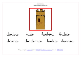 LAGUNTZA GELA
                                         www.margarigela.blogspot.com




                          


      Piktogramen egilea: Sergio Palao jatorria: ARASAAC (http://catedu.es/arasaac/) Lizentzia: CC (BY-NC-SA)
 