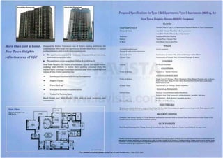For detailed enquiries please contact us at www.favista.com | 1800 2121 000
More lltanjll8t a home.
New Town Heights
reflects a way af life!
(J,,11 Phil!
r-,.._ ....._...
I).,.~ hr 11__, tbntrllc:wr, .. 0( IndM" ~dmI' crdltO'd;a. it.
Nntbftinlum offen ht.b-n.. l ...n lllO'nI." Uldiridu.1 noon 111 VIIncMll
«ltlrlalrlticm laUIa-lDirtdinLuol ~...-.....
• TbltapM.lf>enuCQmOm3"" btdroom ...,.a~.-Jth ~I nIOIIl,
ttoI'W l"loOI»and powder 101ln.
• Tbe....rt...,....,.,..rutIOJ(ro.I846.... ft. IO:t630"",ft.
N.,.. Town 1tewlh~.1010 ~ flfba4l1Unl(Jft. I!quafohllnd lfo."'.r.-.....
Irmhli~ J"CNt dlUott'ttl. KI ......u.. tbw- tp!lll't.1lII polt'lLU.II. wltLl, .he
"",uto:l Eiulo' t..o:arnlUl CGm! brNannm.e.)WI' chil4'. ~Wpand
...Iu~m.ta(otha-.m~tifo,ouu.
t..ndlqped G.nieM wIth SiIlAlcArnn....ru
-
-
- 'IUltof'C., r.rinn/ltSI*I
RNII OIll.hIt aM Mw..l"lICili1,. Club IIIlob 14 )OW' noawli<ln IUId
_'¥cni.,...".
---
ProPOsed Sp«:ifi••lion torType-1 Ie 2Apartment$;TI'J><'-II Aparlm,nlll (28011 tq, n,)
--r; •~.,..,. ..-
........1M<t
..-.....,
.-""""""II1II••'......._......... IIoWlot~"-'_
--.-S'Al-I'IhIioo
_.....
._-
I I _M..w.."'~.__.__
......IIW""-Ttooo 'IJIo- I., t., _.,
Aa t.J ",,,,-'nI- -.1)fo...I1j!
l.o_.....,...."....
T...,_lIoO'~TIIooo
v...,-..-r_..""""""'"'
...,... I '
•
~_tl ..... 'i*.""I......; '. '_. _ _
e • 1-. .. c.._1Uoo IOO_OO""/IOO .. _
" FJ..!·INOS
001 '-'" """-~
IIooodoot-CP*_ """... L............. 0..."'-"'_1_..17 ... 111.....
......T....otW ( Itl.,.(N.IoMIII~81 • • • , IIWooI PIIoIIoOo""""" ........
......-.....-
c... .u .-le i' ""_ ' I'"I11"~
DOOKS It Wlli.QDl'B
~
,
.... _ _ _ O(I_ _
K _1'_, ................._, ",.uo.__
I,ot.-I _ ................,. ,'+01.......
""""*"-..t No..........
ELECTllIM 'S
'1 t' t'Ipo ...............................,..._..... c._""" ~_ •••,'___.......,ill _ .....---..,
kVA ."""j.t~ ' .....J.'VA..~
iiI 1'8 fAOIoW'
I """ ...... ~ .. .,~Oirot,_~......_'"""'"
~§~~'.~.~'§~.~.~i~~·~§~=.::=.~-=.:";.~;~! ~ ...I I· .. ., .",,-
........"'_, .. _____ • '....~.,c _ ........ _ ,.._,-,_
:
,... __ , . ___...._ _ ~_, d" "'~. '; ·
, . -...... ,....-
 