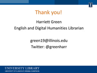 Research Agenda

                        2012 IMLS Grant –
MONK user study
                          Virtual Verse


               Usability of
              DH Resources


                          Users of digital
XSEDE Allocation
                            collections



                                             7
 