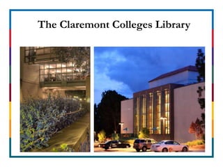The Claremont Colleges Library
 