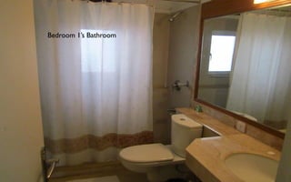 Bedroom 1’s Bathroom
 