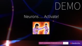 Neurons … Activate!
DEMO
 