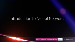 Introduction to Neural Networks | PDF