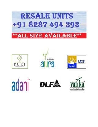 DLF THE SKY COURT RESALE = 8287 494 393
