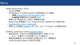 [DL Hacks 実装]Playing FPS Games with Deep Reinforcement Learning | PDF