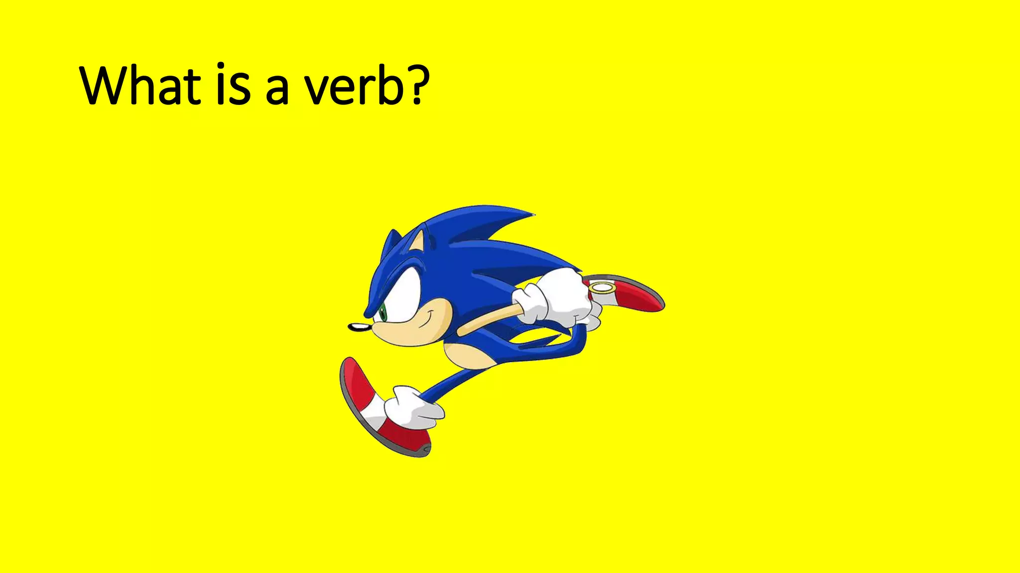 What is a verb?