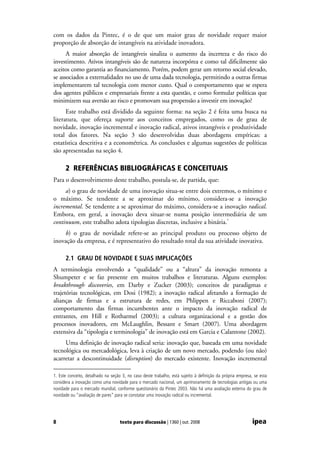 Inovação incremental ou radical