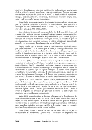 Inovação incremental ou radical