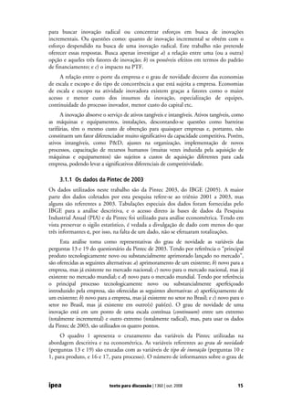 Inovação incremental ou radical