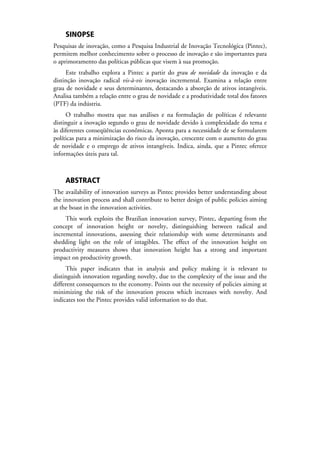 Inovação incremental ou radical