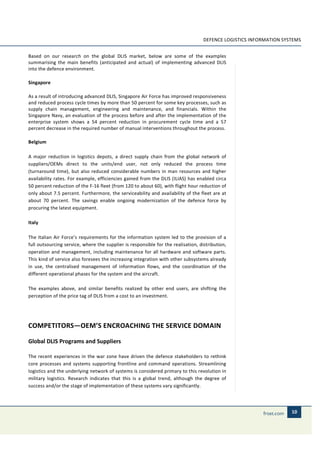 Defence Logistics Information Systems | PDF