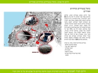 טיפול במטרדים נקודתיים ואזוריים אזור הדרום משופע במטרדים שונים ,  שחלקם מרוכזים באתר אחד ויוצרים גלי הדף של נזקים – רעש ,  זיהום אוויר ,  בעיות חברתיות .  על כל תוכנית בדרום תל אביב לקחת בחשבון עובדה זאת ,  להגדיר את המוקדים ולפעול לנטרולם .  לעתים מדובר במטרדים גדולים כדוגמת התחנה המרכזית החדשה ,  בית המעצר ,  המכון הפתולוגי ,  חירייה ;  ולעתים במטרדים קטנים יותר כמגה - סטרוקטורות תעשייתיות  ( בית פנורמה ),  תחנות דלק  ( כ - 70%  מסך כל התחנות בתל אביב ),  מגרשים לגרירת מכוניות ,  מגרשי גרוטאות ופסולת בניין ,  מגרשים לממכר חומרי בניין .  בקטגוריה זאת יש לכלול גם טיפול מנהלי ותב " עי במטרדים שנוצרים עקב פעילות עבריינית שלעת עתה מתאפשרת כתוצאה מהתרת שימושים מעורבים – בתי בושת ובתי הימורים . מטרדים נקודתיים לטיפול ,  מחזור ,  או הסרה : התחנה המרכזית החדשה בית המעצר  " אבו כביר " המכון הפתולוגי תחנות דלק מגרשי גרוטאות מגה סטרוקטורות  ( בית פנורמה ) אזבסט  דרום תל אביב :  טיפול במטרדים נקודתיים ואזוריים 