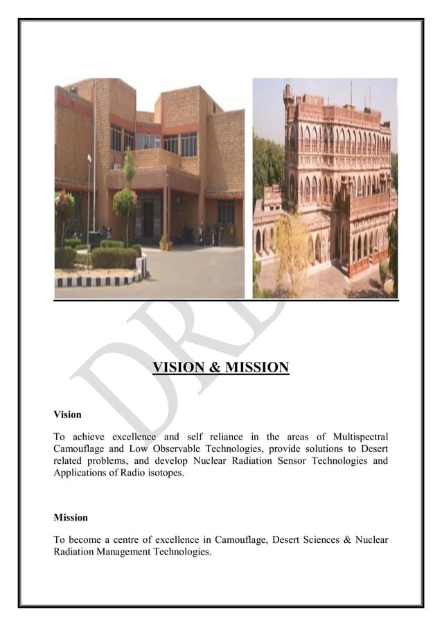 DRDO Summer internship Report,Defence lab jodhpur summer internship report,drdo training report