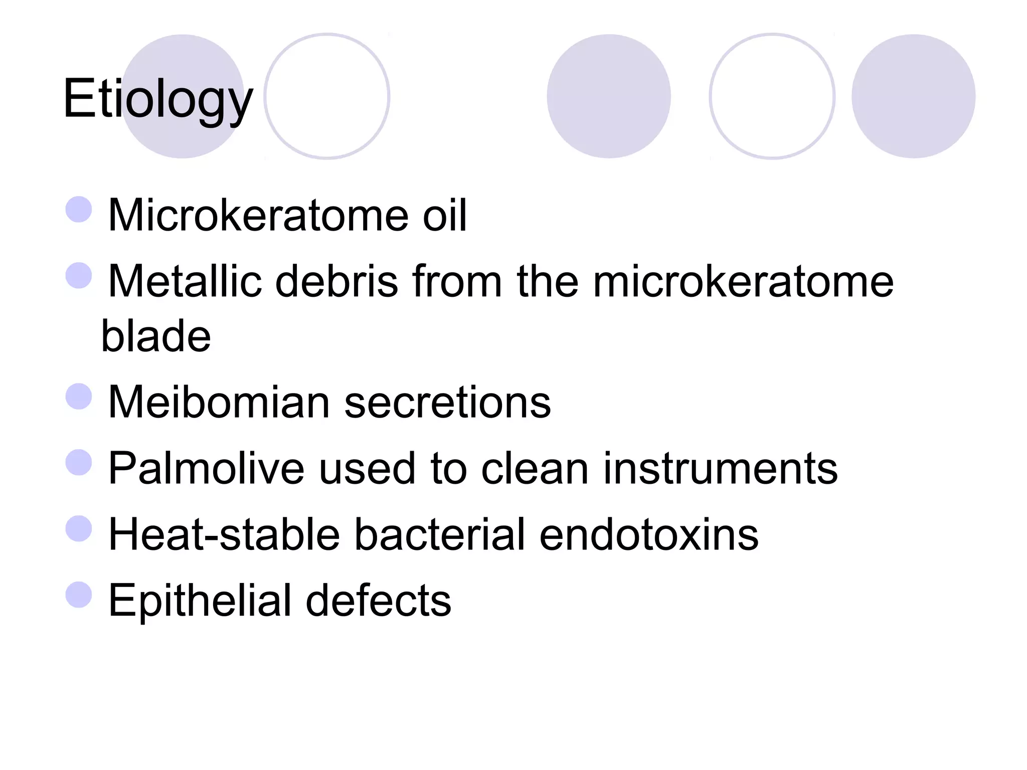 Dlk, Diffuse Lamellar Keratitis after lasik | PPT | Eye and Vision ...