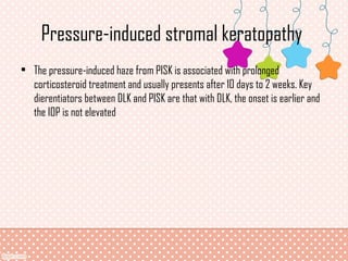 Diffuse Lamellar Keratitis (DLK) | PPT