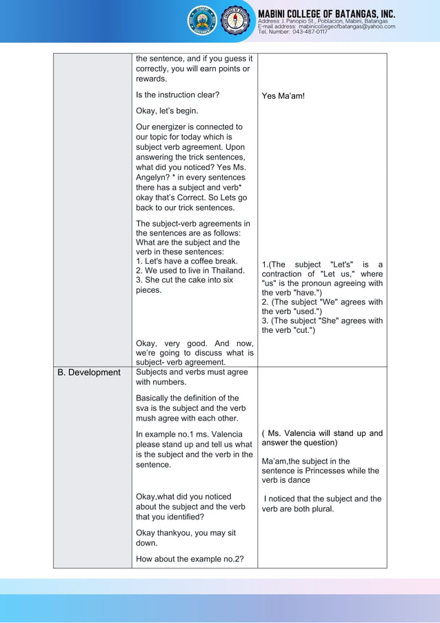 detailed Learning plan for teaching demo.docx