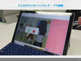 21
りんなのテレホンハッキング - デモ動画
 