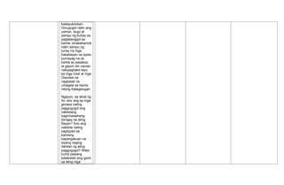 Diary Tagalog Example Assignment DAILY LOG LESSON FILIPINO 8 QUARTR1WEEK5 | DOCX