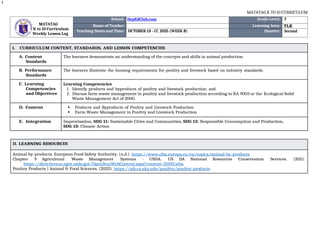 DLL MATATAG _TLE 7 Q2 W8 forall teachers | DOCX