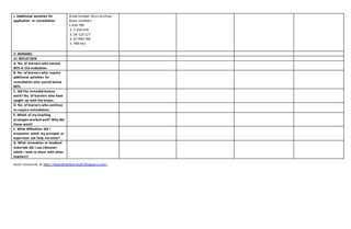 more resources at http://depedtambayanph.blogspot.com
J. Additional activities for
application or remediation
Draw number discs to show
these numbers.
1.456 789
2. 3 456 678
3. 34 123 127
4. 67 890 780
5. 789 561
V. REMARKS
VI. REFLECTION
A. No. of learners who earned
80% in the evaluation.
B. No. of learners who require
additional activities for
remediation who scored below
80%.
C. Did the remedial lessons
work? No. of learners who have
caught up with the lesson.
D. No. of learners who continue
to require remediation.
E. Which of my teaching
strategies worked well? Why did
these work?
F. What difficulties did I
encounter which my principal or
supervisor can help me solve?
G. What innovation or localized
materials did I use./discover
which I wish to share with other
teachers?
 
