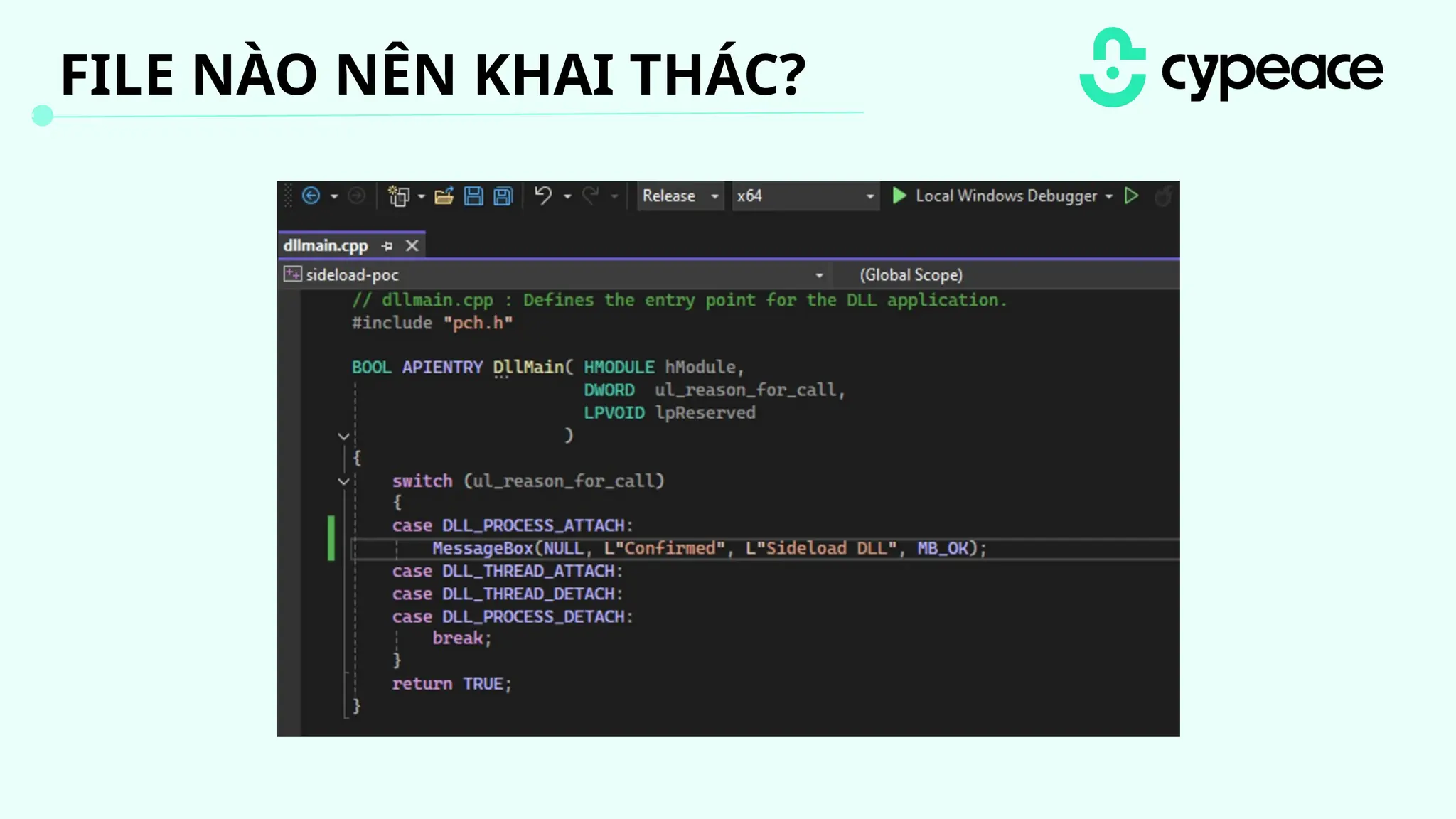 FILE NÀO NÊN KHAI THÁC?
 