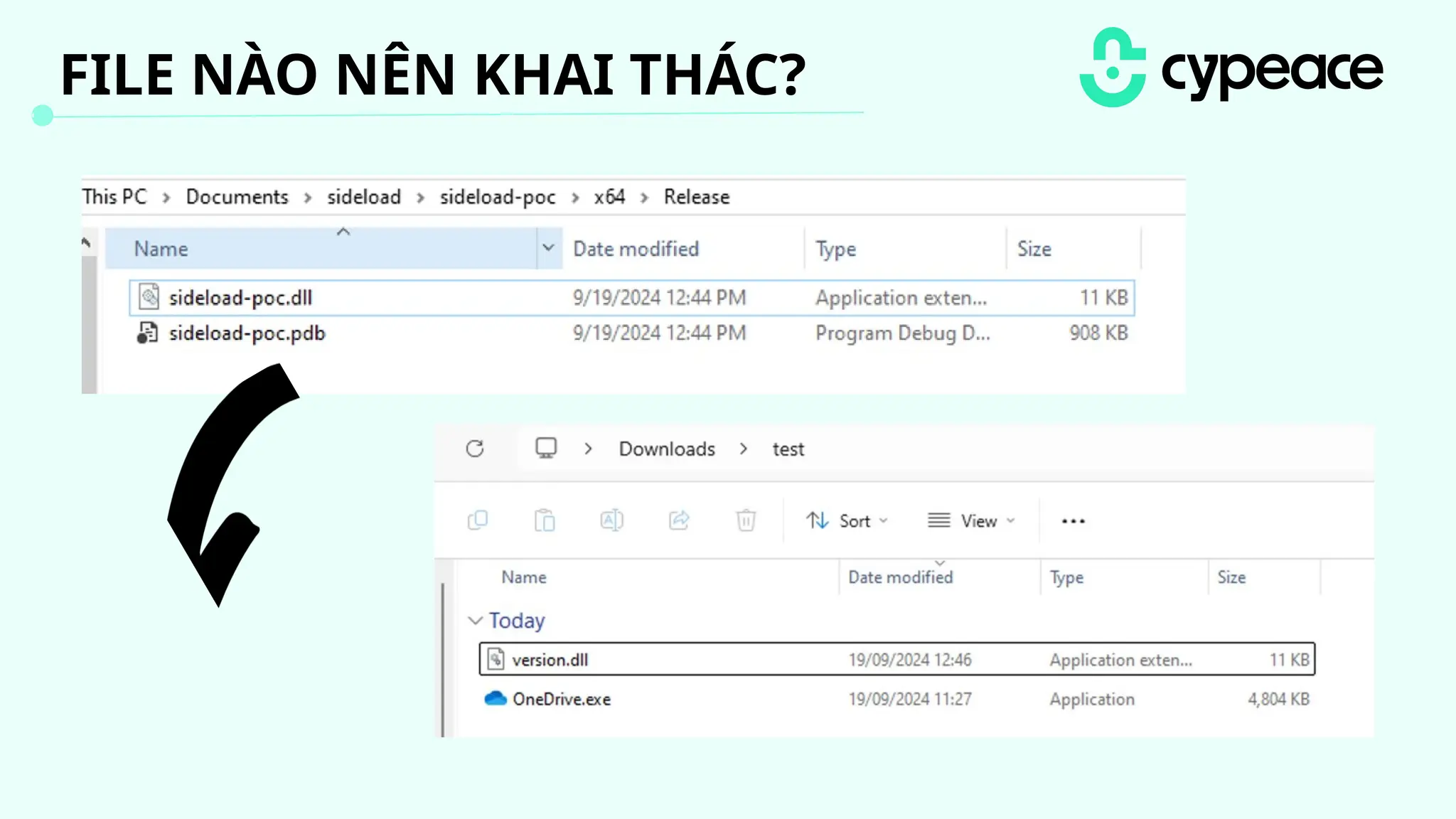 FILE NÀO NÊN KHAI THÁC?
 