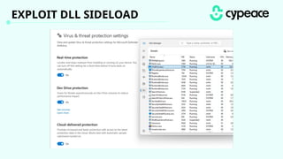 DLL Sideloading cho mọi nhà - Security Bootcamp 2024 | PPTX
