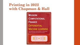 Printing in 2022
with Chapman & Hall
 