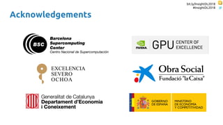 bit.ly/InsightDL2018
#InsightDL2018
Acknowledgements
 