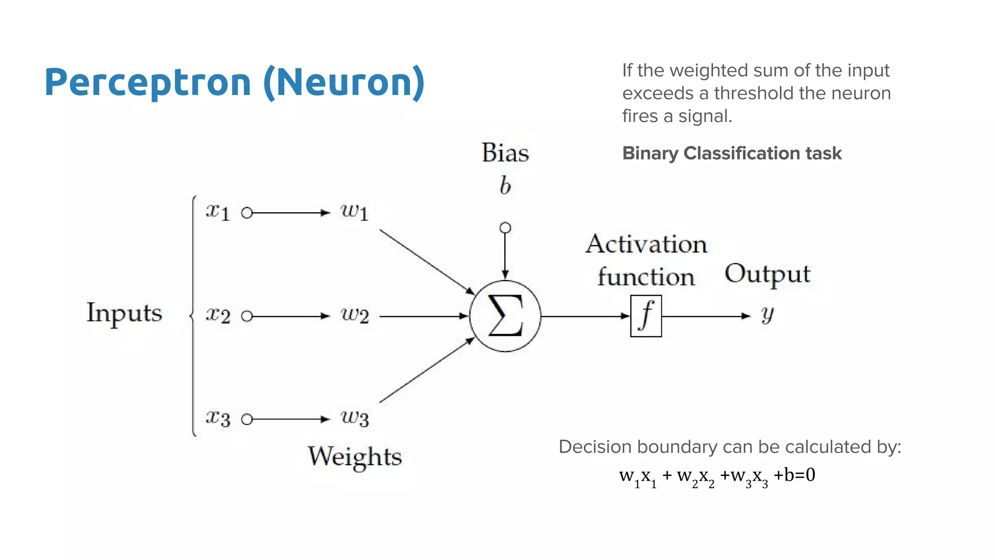 Perceptron (Neuron)
 